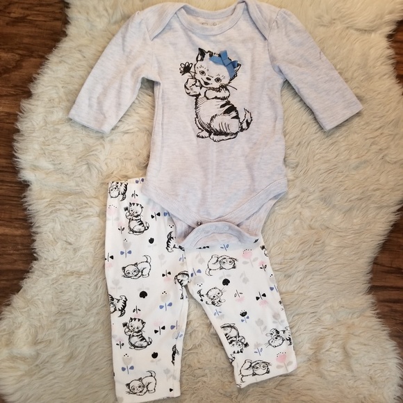 Rene Rofe Other - Baby Girls kitten outfit 6-9M